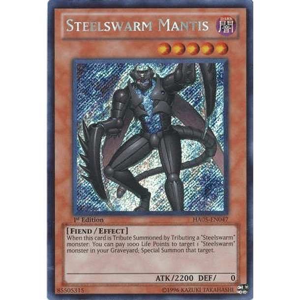 Steelswarm Mantis - HA05-EN047 - Secret Rare