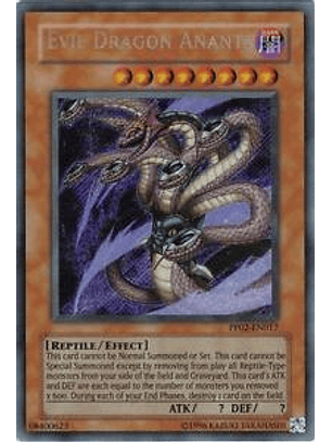 Evil Dragon Ananta - PP02-EN017 - Secret Rare