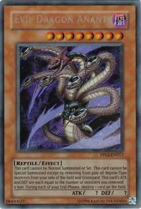 Evil Dragon Ananta - PP02-EN017 - Secret Rare