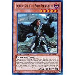 Ignoble Knight of Black Laundsallyn - ABYR-ENSP1 - Ultra Rare