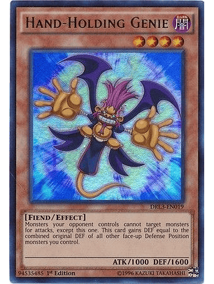 Hand-Holding Genie - DRL3-EN019 - Ultra Rare