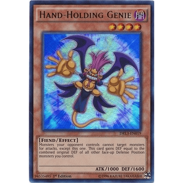 Hand-Holding Genie - DRL3-EN019 - Ultra Rare