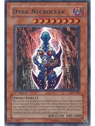 Dark Necrofear - LON-065 - Ultra Rare