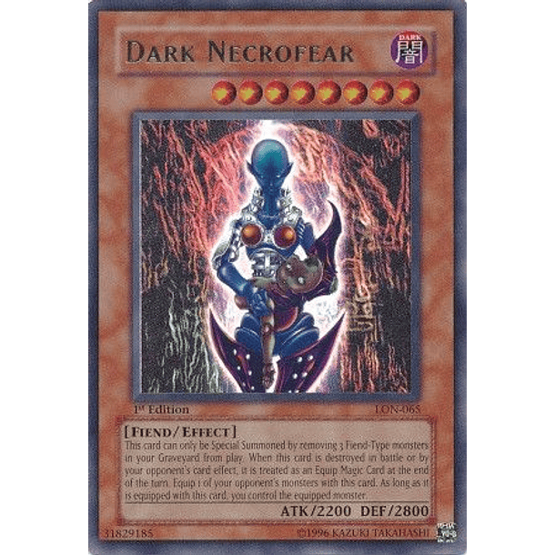 Dark Necrofear - LON-065 - Ultra Rare