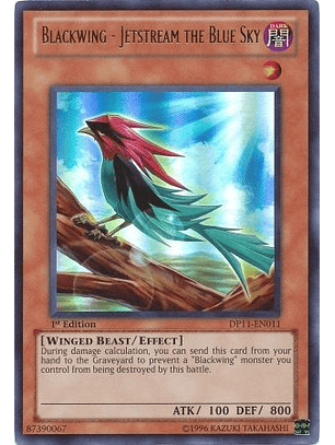 Blackwing - Jetstream the Blue Sky - DP11-EN011 - Ultra Rare