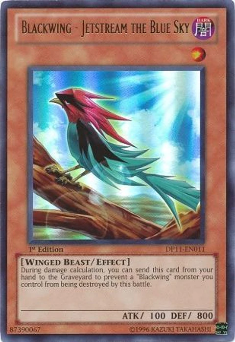 Blackwing - Jetstream the Blue Sky - DP11-EN011 - Ultra Rare