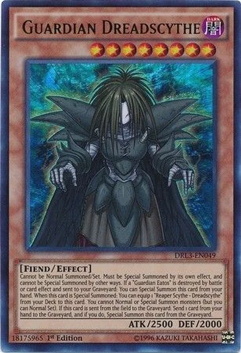 Guardian Dreadscythe - DRL3-EN049 - Ultra Rare