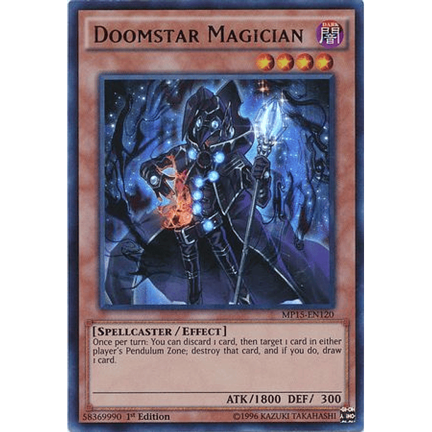 Doomstar Magician - MP15-EN120 - Ultra Rare 