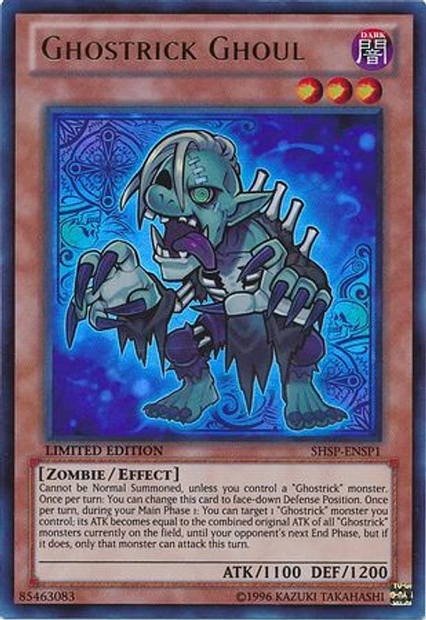 Ghostrick Ghoul - SHSP-ENSP1 - Limited Edition Ultra Rare (español)