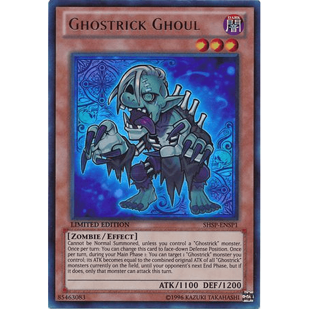 Ghostrick Ghoul - SHSP-ENSP1 - Limited Edition Ultra Rare (español)