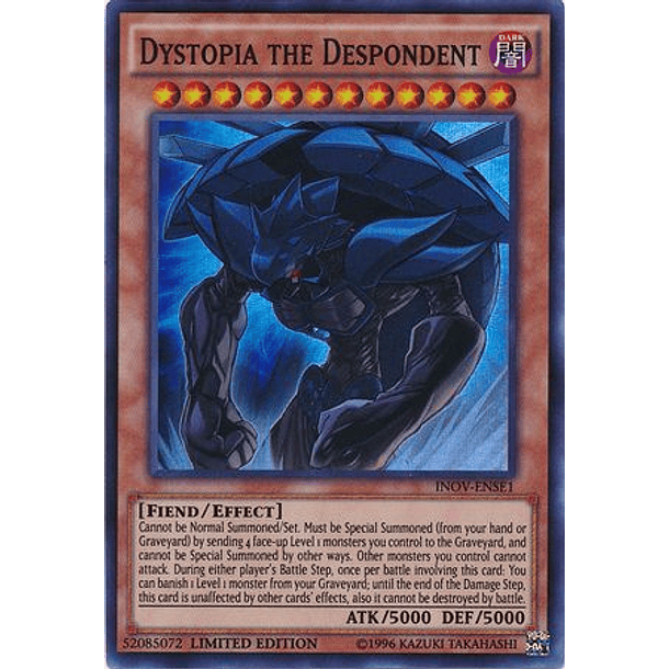 Dystopia the Despondent - INOV-ENSE1 - Super Rare Limited Edition