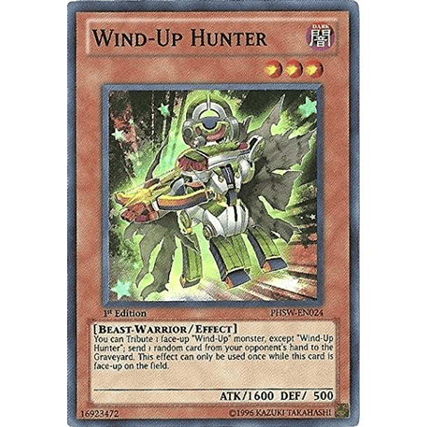 Wind-Up Hunter - PHSW-EN024 - Super Rare