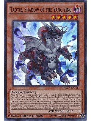 Taotie, Shadow of the Yang Zing - NECH-ENS05 - Super Rare