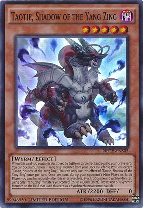 Taotie, Shadow of the Yang Zing - NECH-ENS05 - Super Rare