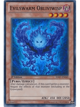 Evilswarm Obliviwisp - HA07-EN049 - Super Rare