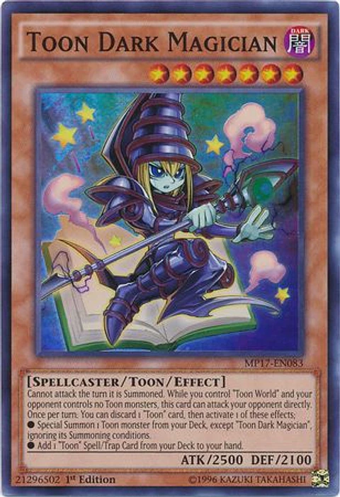 Toon Dark Magician - MP17-EN083 - Super Rare