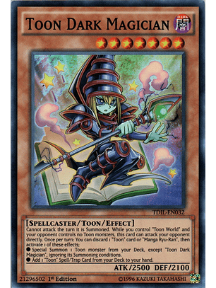 Toon Dark Magician - TDIL-EN032 - Super Rare 