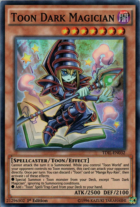Toon Dark Magician - TDIL-EN032 - Super Rare 