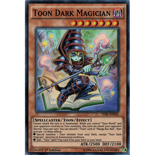 Toon Dark Magician - TDIL-EN032 - Super Rare 