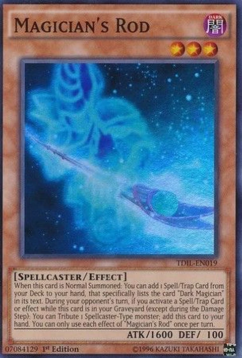 Magician's Rod - TDIL-EN019 - Super Rare 