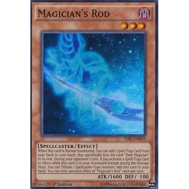 Magician's Rod - TDIL-EN019 - Super Rare 