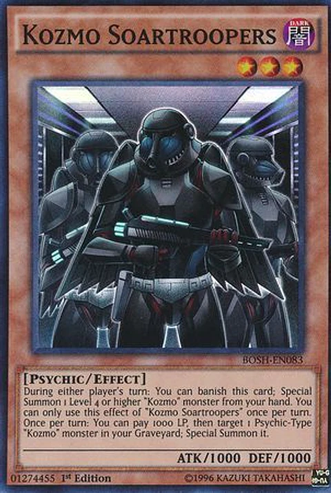 Kozmo Soartroopers - BOSH-EN083 - Super Rare 