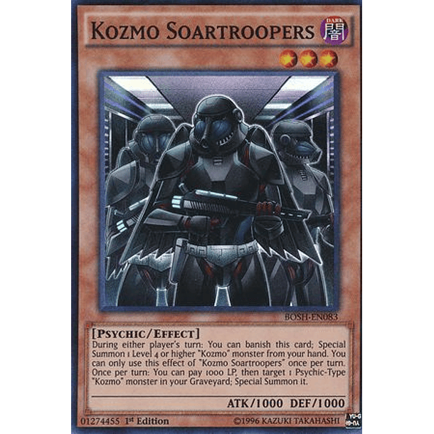 Kozmo Soartroopers - BOSH-EN083 - Super Rare 
