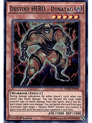 Destiny HERO - Dynatag - DESO-EN002 - Super Rare
