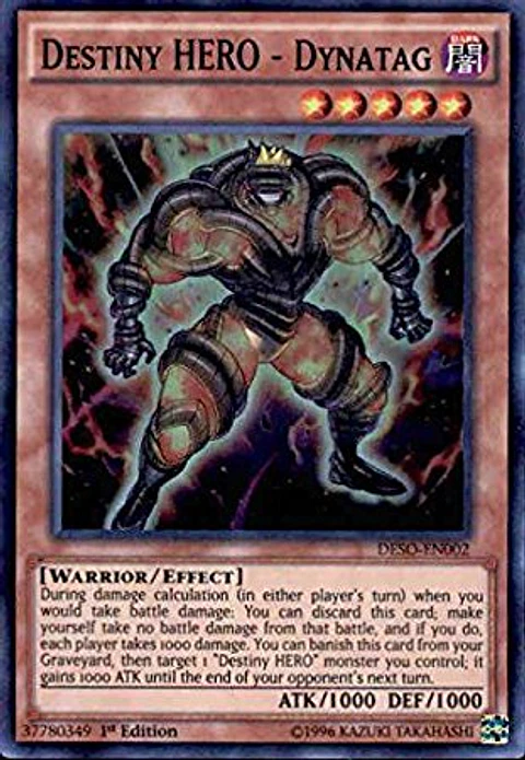 Destiny HERO - Dynatag - DESO-EN002 - Super Rare