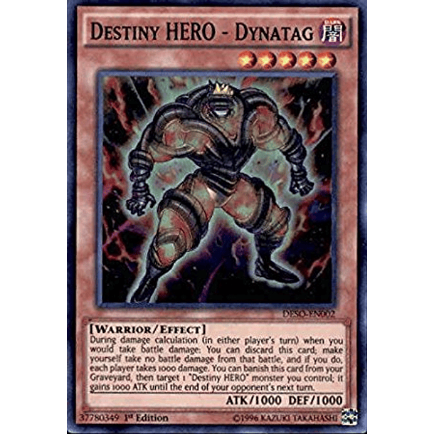Destiny HERO - Dynatag - DESO-EN002 - Super Rare