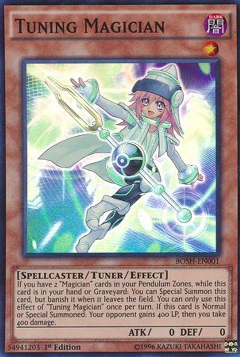 Tuning Magician - BOSH-EN001 - Super Rare 