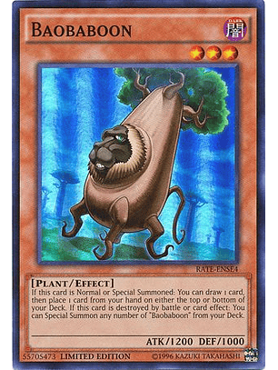 Baobaboon - RATE-ENSE4 - Super Rare Limited Edition