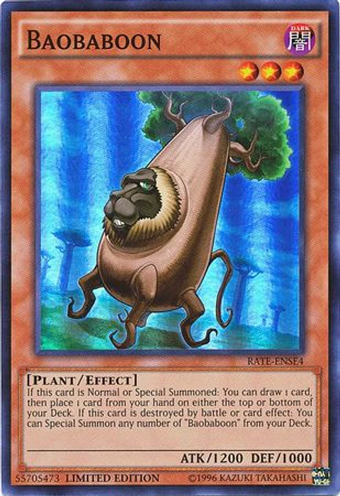 Baobaboon - RATE-ENSE4 - Super Rare Limited Edition
