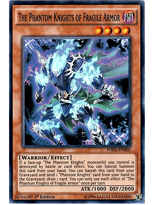 The Phantom Knights of Fragile Armor - WIRA-EN005 - Super Rare LP