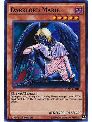 Darklord Marie - DESO-EN046 - Super Rare 