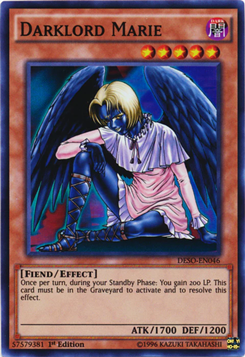 Darklord Marie - DESO-EN046 - Super Rare 