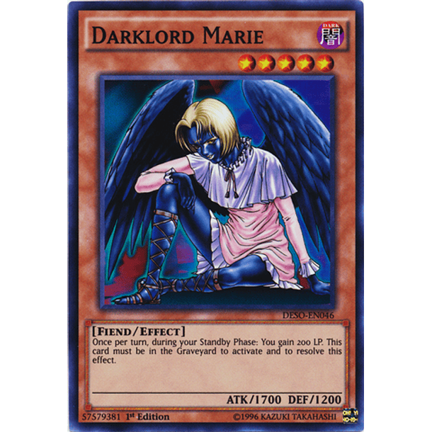 Darklord Marie - DESO-EN046 - Super Rare 