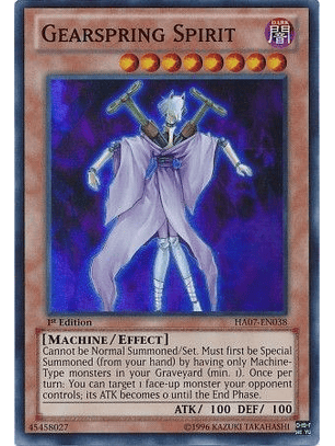 Gearspring Spirit - HA07-EN038 - Super Rare