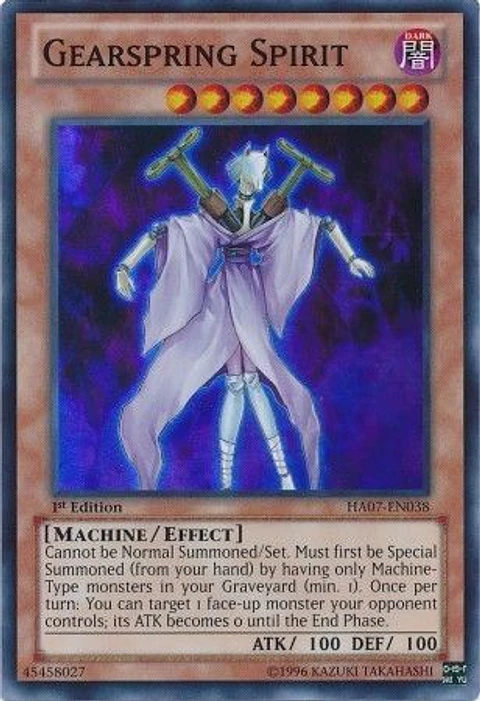 Gearspring Spirit - HA07-EN038 - Super Rare