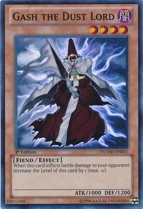 Gash the Dust Lord - NUMH-EN015 - Super Rare 