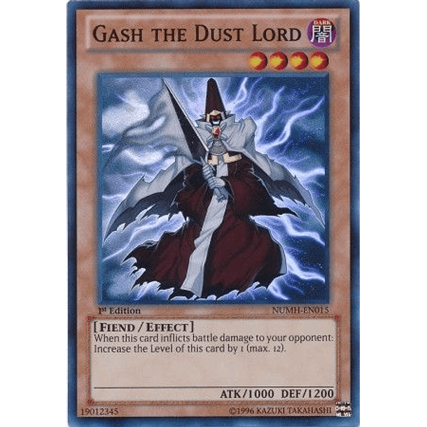 Gash the Dust Lord - NUMH-EN015 - Super Rare 