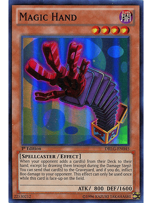 Magic Hand - DRLG-EN045 - Super Rare 