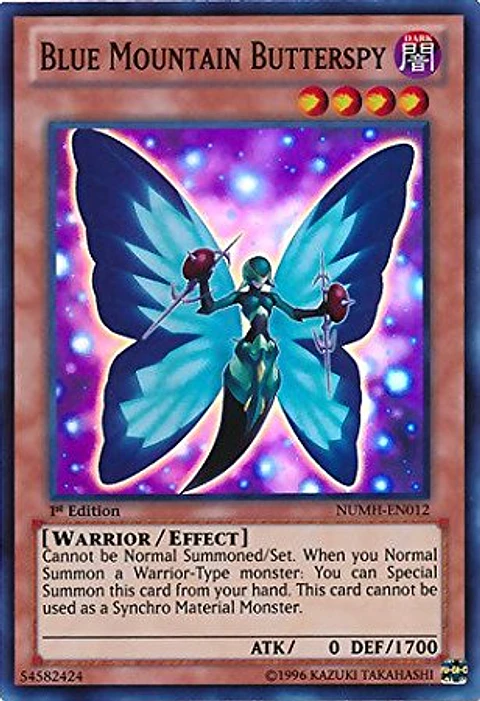 Blue Mountain Butterspy - NUMH-EN012 - Super Rare