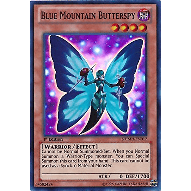 Blue Mountain Butterspy - NUMH-EN012 - Super Rare