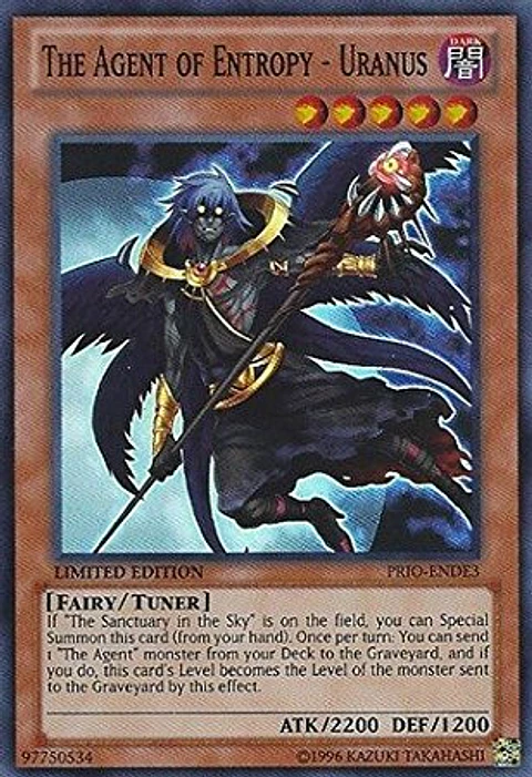 The Agent of Entropy - Uranus - PRIO-ENDE3 - Super Rare