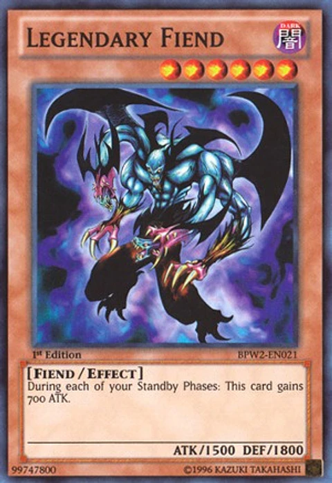 Legendary Fiend - BPW2-EN021 - Super Rare