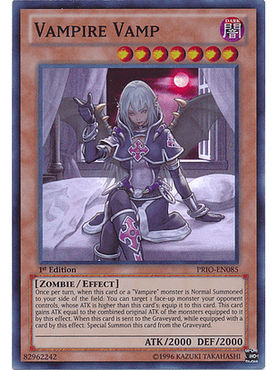 Vampire Vamp - PRIO-EN085 - Super Rare