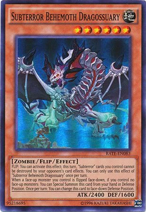 Subterror Behemoth Dragossuary - RATE-EN083 - Super Rare 