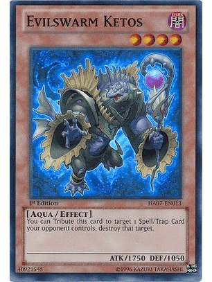 Evilswarm Ketos - HA07-EN013 - Super Rare