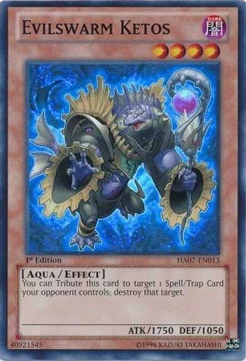 Evilswarm Ketos - HA07-EN013 - Super Rare